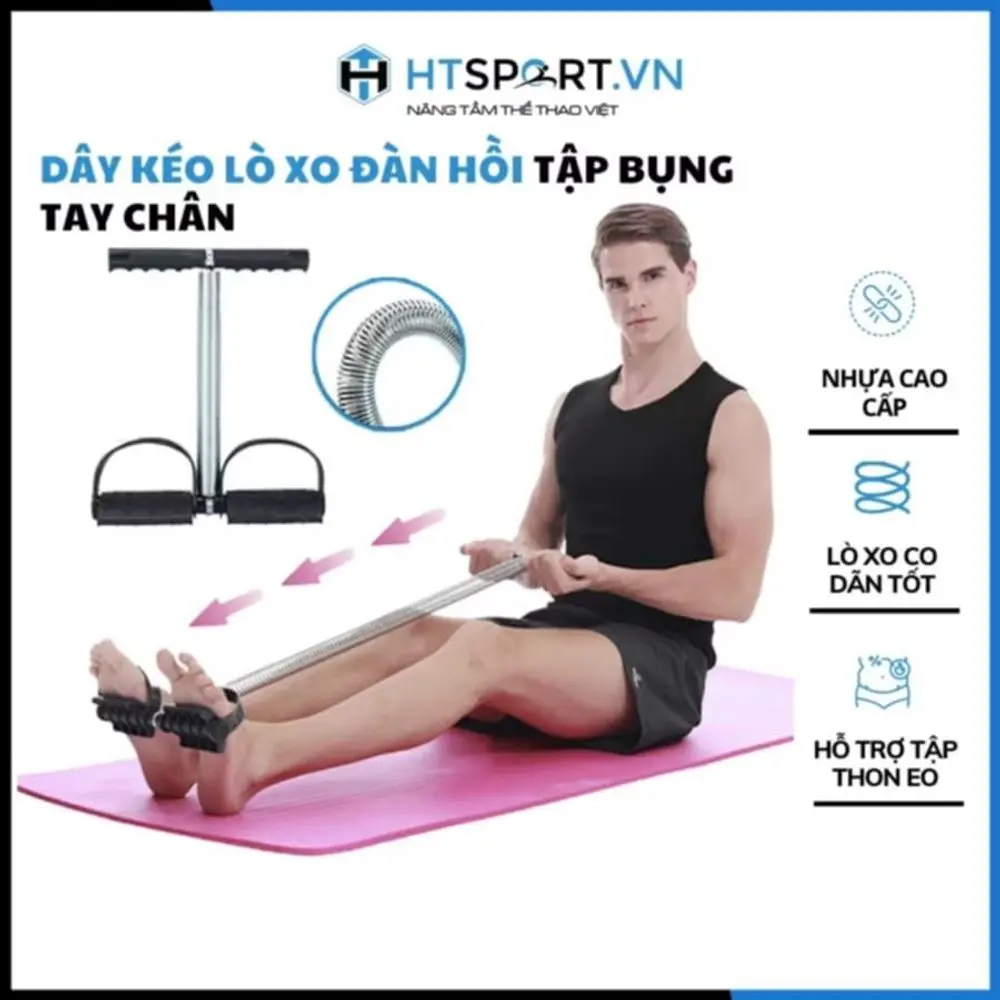 Dây Kéo Đàn Hồi, Dụng Cụ Tập Thể Dục Dây Kéo Lò Xo Tummy Trimmer Tập Cơ Bụng Tập Tay Chân Gym Thể Dục Thể Thao Tại Nhà