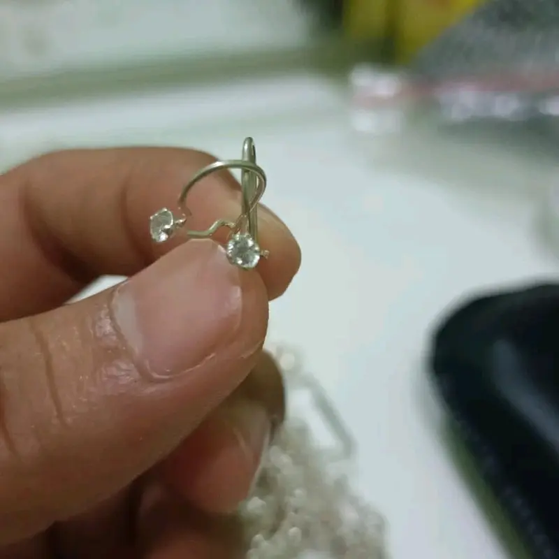 perak anting desi mata satu 1