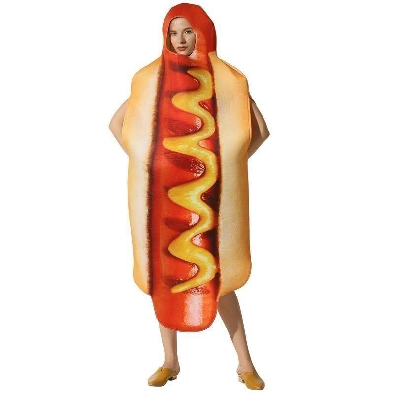 Trang Phục Hóa Trang, Chủ Đề Halloween Và Năm Mới, Bao Gồm Sushi, Hot Dog, Pizza, Bò Và Mì Ăn Liền, Trang Phục Biểu Diễn Vui Nhộn 1
