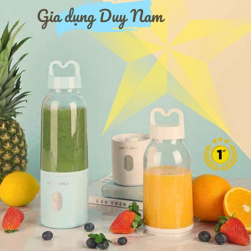 Máy Xay Sinh Tố Cầm Tay MIni Meet Juice Xay 9s Cực Nhanh 0