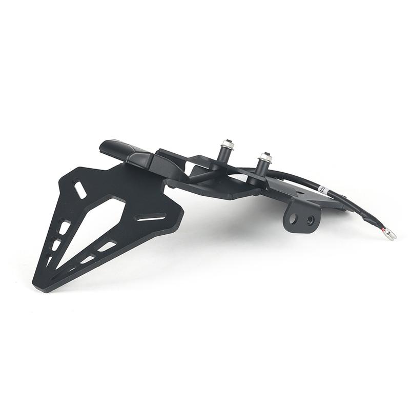 Motorcycle Rear Short Tail Stock License Plate Holder Tailstock Frame Bracket For Triumph Speed 400 2023- 6