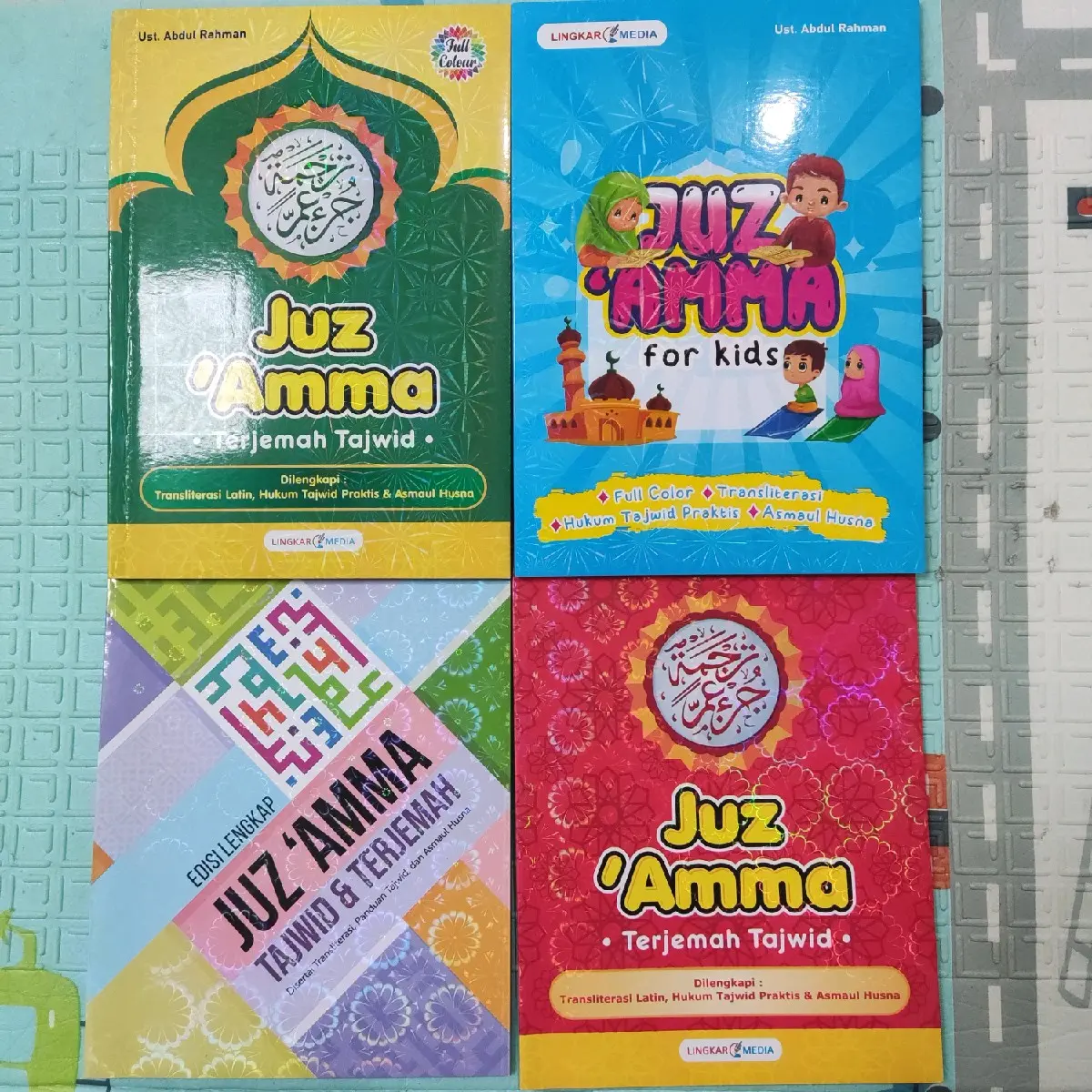 Juz 'Amma Terjemah Tajwid Berwarna / Juz Amma For Kids / Juz Amma Milenial Ukuran Besar (A5) Kertas HVS- Lingkar Media