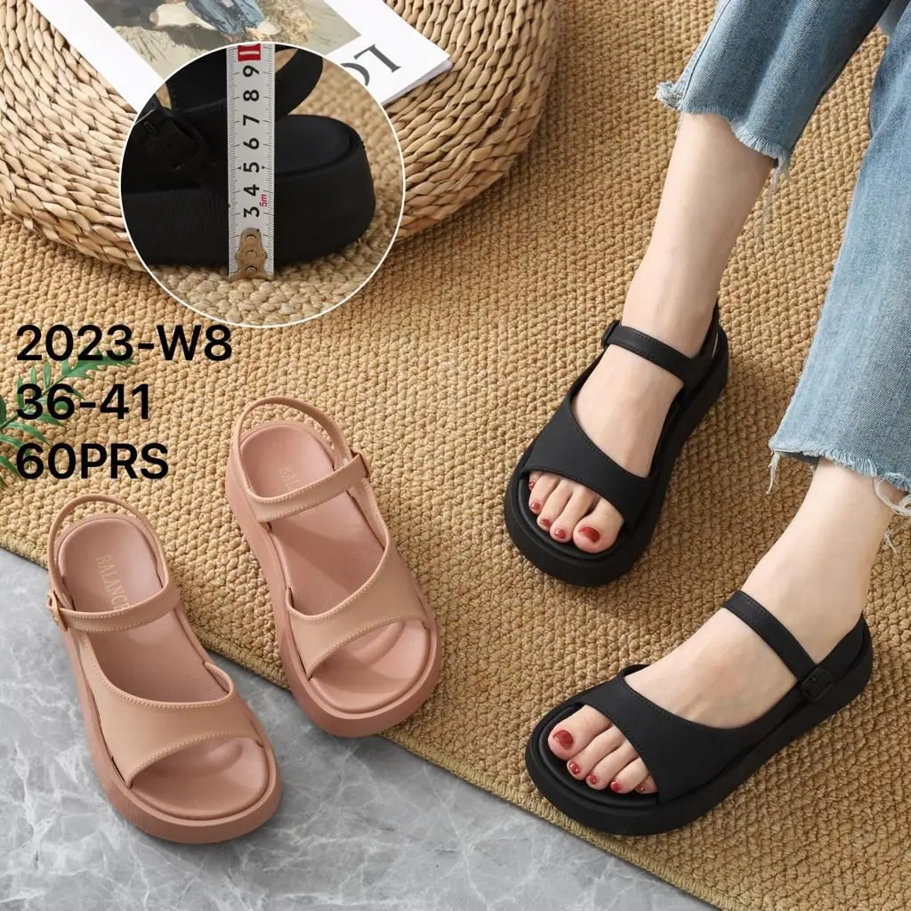 ENIOLA Sandal Karet Wanita - Nyaman, Stylish, dan Kekinian! | Size 36-41 | 2023 W8 SDLWW