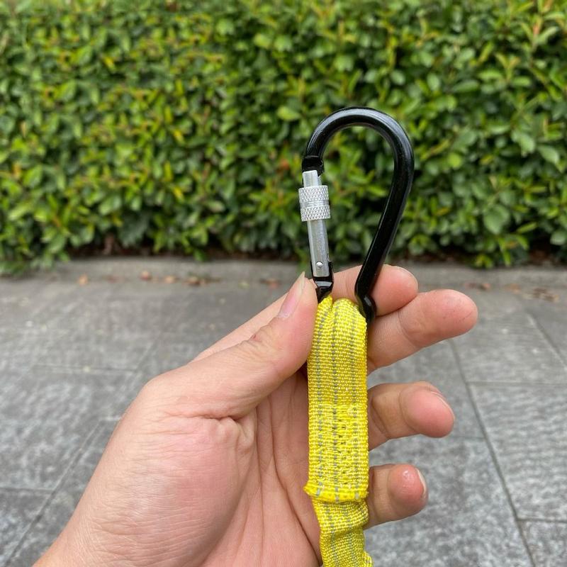 Dụng Cụ Dây Đeo Buộc Có Thể Mở Rộng, Dễ Lắp Đặt, Có Dây Đeo Khóa, Chống Sốc, Cầm Tay, Dây Bungee Kẹp, Chống Mài Mòn, Đầu Vòng Có Thể Điều Chỉnh Thiết Bị Bảo Vệ Chống Rơi Xây Dựng 8