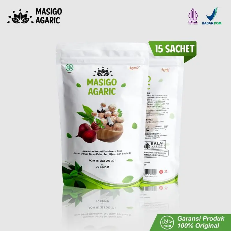 masigo agaric [ promo 15 sachet ] minumam atasi diabetes dan membantu menurunkan gula darah secara alami