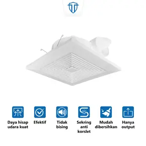 TODAX Wall Exhaust Hexos Plafon/Heksos Fan exhaust fan/heksos penyedot asap dapur/heksos penyedot ruangan/hexos Hexo plafon Exhaust Fan Ceiling Plafon 8/10 inch Harga Terbaik10inci/exhaust fan untuk Plafon