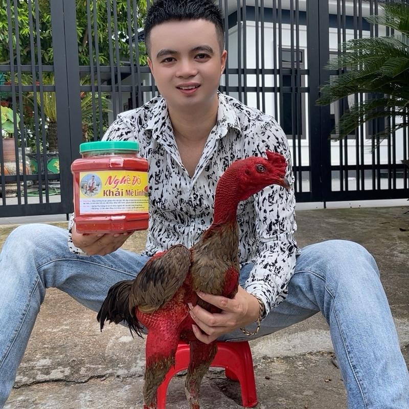 Nghệ đỏ hộp 500g dùng cho gà chọi