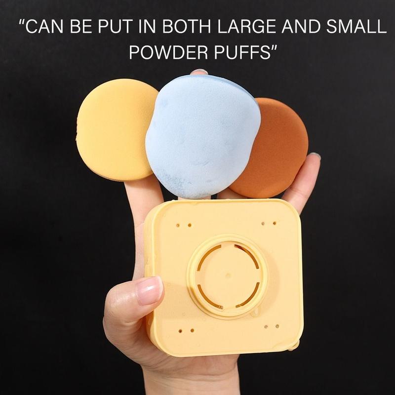 Product Introduction of Hộp Đựng Phấn Phủ Cầm Tay Mini, Thiết Kế Ba Trứng, Nhiều Lỗ Chân Lông, Hộp Rỗng Gia Dụng, Hộp Đóng Gói, Thoáng Khí, Cỡ Lớn, Thích Hợp Đi Du Lịch 14