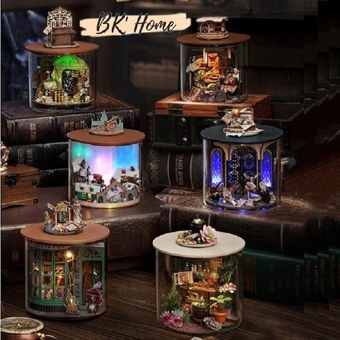 Đồ Chơi mô hình nhà búp bê CUTEROOM diy Doll House Miniature Toy Magic House Harry Potter