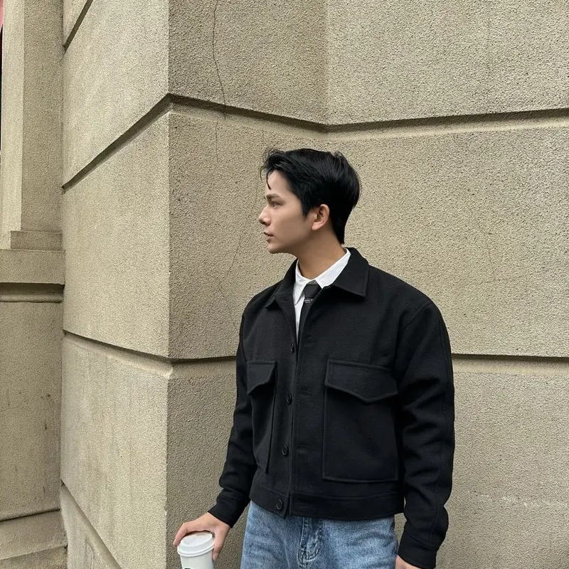 ÁO JACKET DẠ BASIC by ONDÉ 1