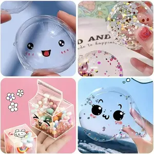 Nano Bubble Tape Mainan Anak DIY Glitter Elastis Glue set