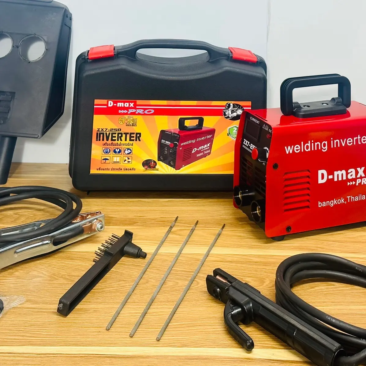 MÁY HÀN MINI D-Max 250A Nhỏ Gọn, Công suất lớn, Dễ dàng sử dụng, Dây Đồng, 4 Tụ 3 Xò Chất lượng
