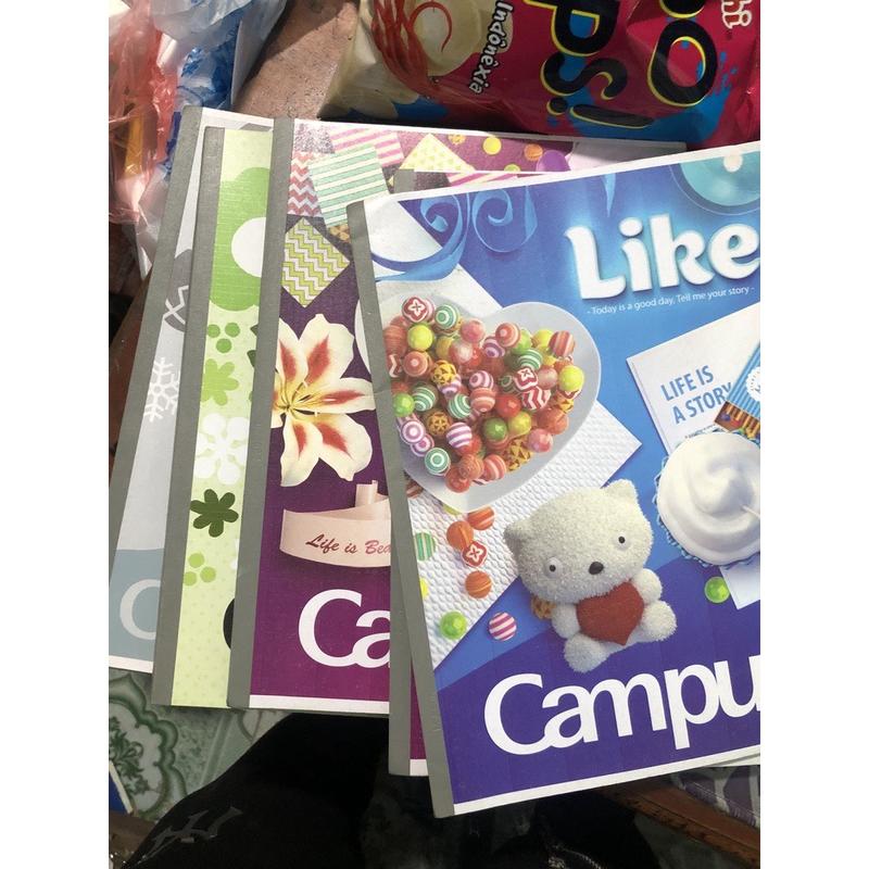 Tập 10 Quyển Vở Campus 80 Trang Kẻ Ngang