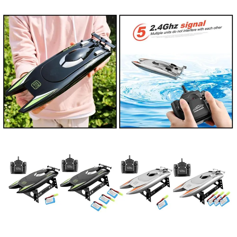 Remote Control RC Boat 30km/h High Speed Racing Boat RC Model Toy for Kids