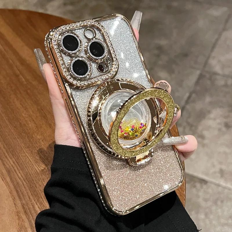 Custodia Morbida Per Telefono 3D Cute Plush Doll Per IPhone 16 Pro Max Custodie 15 14 Plus 13 12 11 Winter Funny Fluffy Cover In Silicone Antiurto - Foto 11