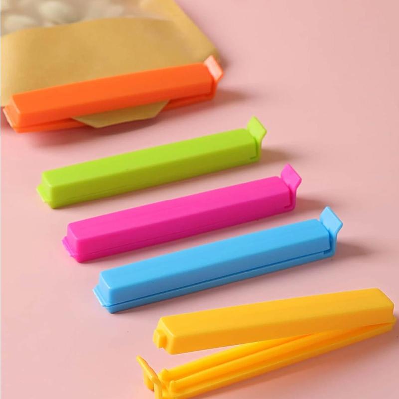 Random Color Food Sealing Clip, Portable Durable Multi-purpose Snack Sealing Clip, Kitchen Food Storage Sealing Clip, Kitchen Food Storage Accessories, Kitchen Gadgets 5