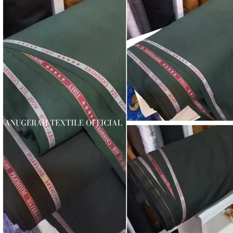 kain dasar bahan seragam setelan PDH TNI AD Semi wol katun