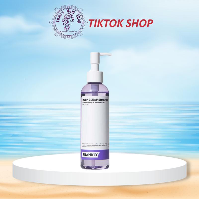 Dầu tẩy trang BHA LHA làm sạch sợi bã nhờn và mụn đầu đen Frankly Deep Cleansing Oil 200ml