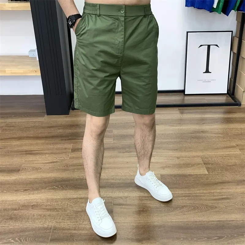 Quần short nam, quần ngắn nam KAKI [LOẠI ĐẸP] cạp khuy trẻ trung năng động Menswear 6
