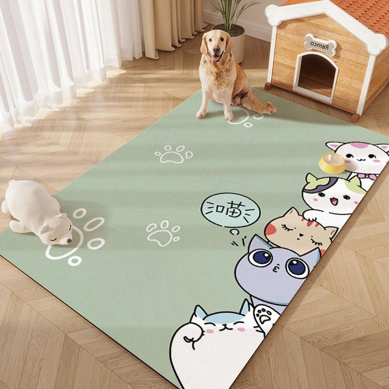 Product Introduction of Washable pet floor mat, waterproof PVC 49