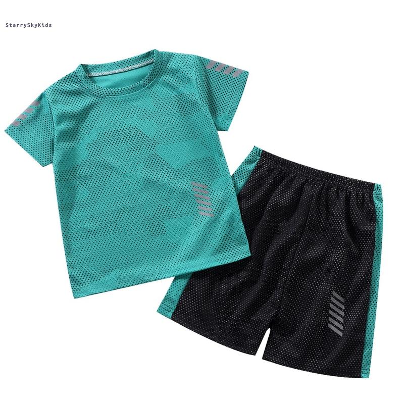 Product Introduction of Korean-Style Quick-Drying Sports T-Shirts for Kids 80-170cm - Short Sleeve, Lightweight & Breathable 27