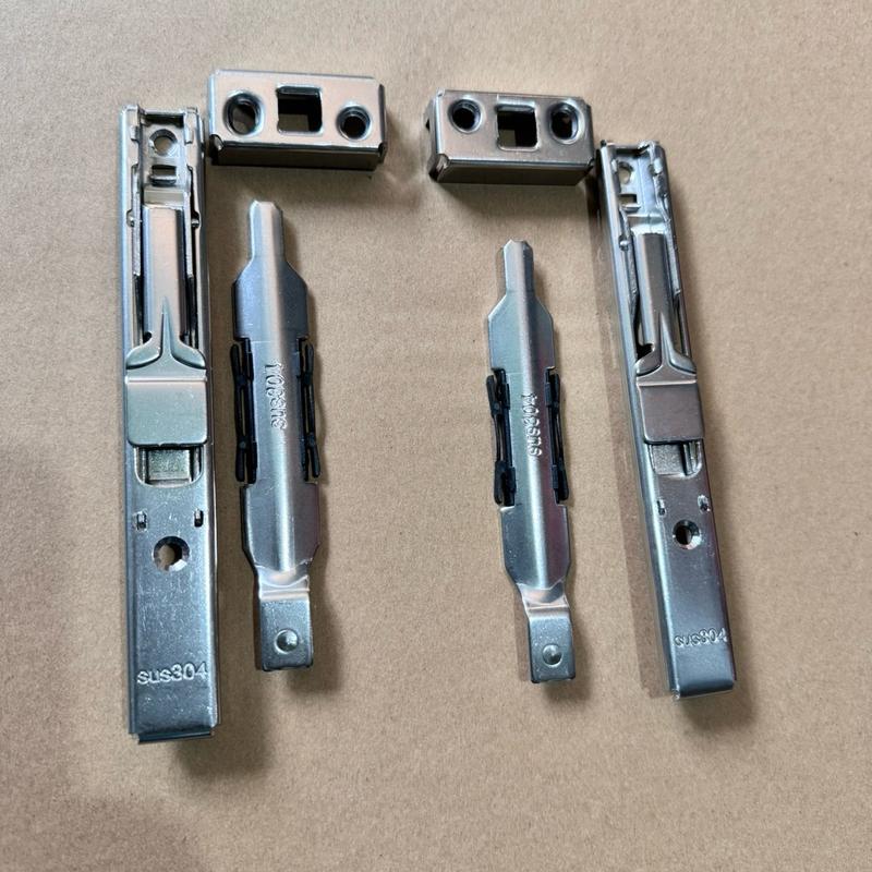 Chốt Bật Inox 304 Chuẩn 3 Món Dành Cho Cửa Nhôm