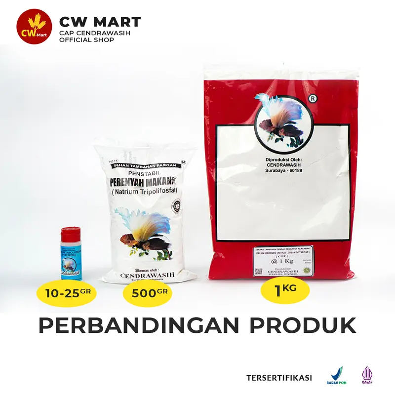 Cap Cendrawasih Pemutih Kue 15gr 1
