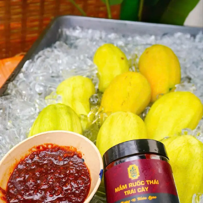 HỦ 200G MẮM RUỐC THÁI TRÁI CÂY TAM KỲ LỤC TỈNH 5