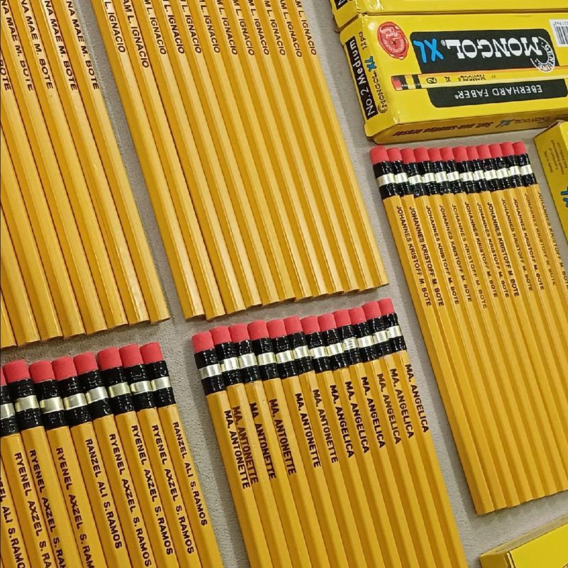 Personalized Pencil Mongol XL JUMBO For Your Kids 12 Pcs Per TikTok personalized-pencil-mongol-xl-jumbo-for-your-kids-12-pcs-per-tiktok