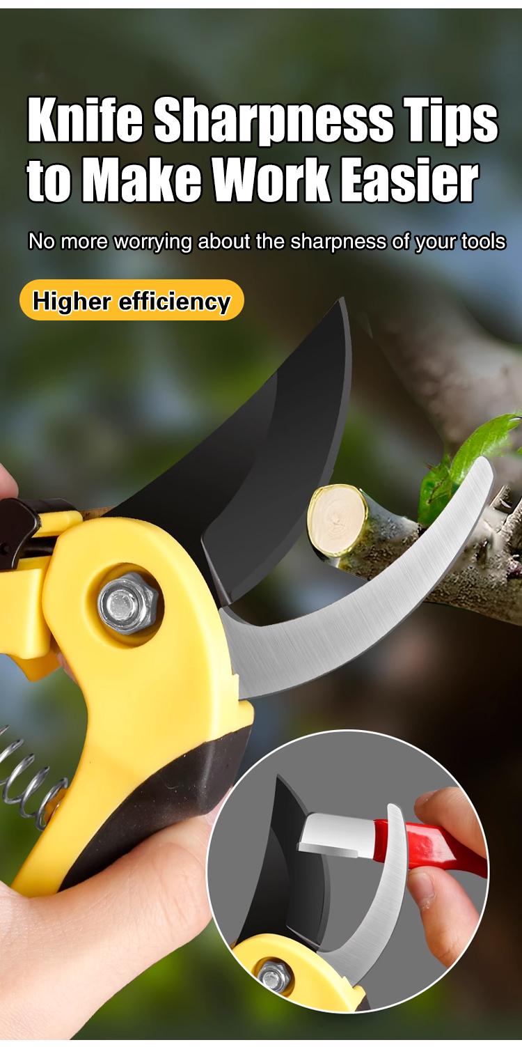 Product Introduction of Multifunctional mini portable manual fast open edge handheld alloy steel knife sharpener 12