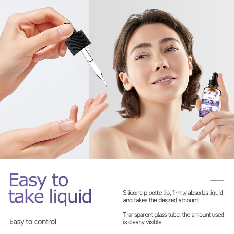 Product Introduction of 60ml/2.03fl.oz Lavender Essential Oil, Lavender Essential Oil, can be used for hair care, body care, massage relaxation, home fragrance, and air freshening, suitable for all skin types body  oil black  seed  oil pumpkin  seed  oil billie eilish  body  oil 4