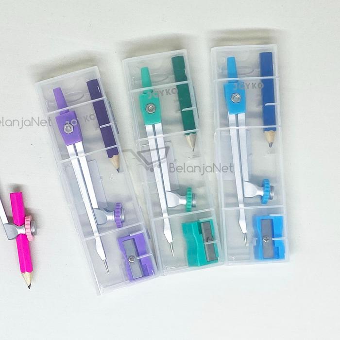Gambar Jangka | Math Set Joyko MS-55 dari BelanjaNet Kota Administrasi Jakarta Utara 5 Tokopedia
