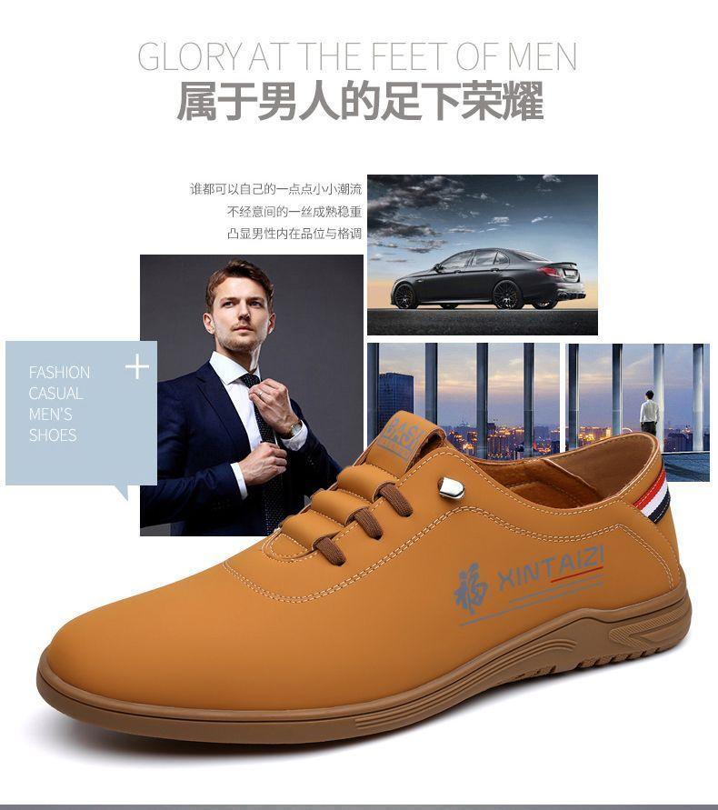Product Introduction of Giày Nam, Hàng Mới Về 2024, Da Thật Thường Ngày Đế Mềm, Chống Trượt, Khử Mùi, Chống Mài Mòn, Phong Cách Quân Đội Lớp Một, Thích Hợp Cho Nam Giới 9