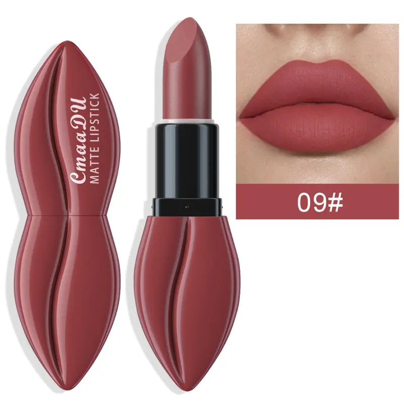 Lipstik Matte Beludru Jenuh Matte Matte Lipstik Merah Lucu Lipstik Merah Sejati import 8