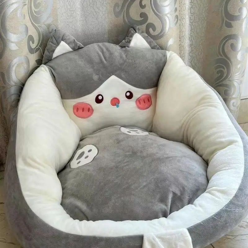 Ghế Sofa Lười Đệm Hoàn Toàn, Nhà Cho Mèo Và Nhà Cho Chó, Ấm Áp Mùa Đông, Kiểu Sàn Nhà, Thích Hợp Cho Sàn Nhà, Đa Năng, Thích Hợp Cho Ghế Sofa Trẻ Em 8