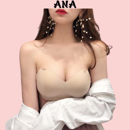  Áo Ngực Su  Áo Ngực Cúp Ngang  Được Tặng Kèm Dây Trong   ANA 810 Nữ Bra Top 
