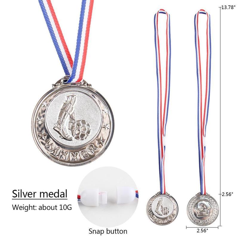 Product Introduction of Soccer Ear Champion Medal Award Prop 65cm Diameter D0T2 40