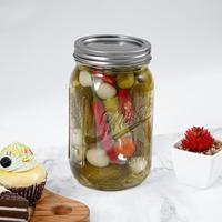 Gambar AZKO Picas 950 Ml Stoples Kaca Toples Jar Wadah Makanan Food Container - Regular Mouth dari AZKO ID Kota Administrasi Jakarta Timur 2 Tokopedia