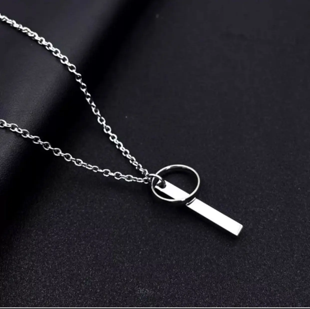 KALUNG TITANIUM PRIA MODEL KOREA ANTI KARAT | MODEL DRAKOR