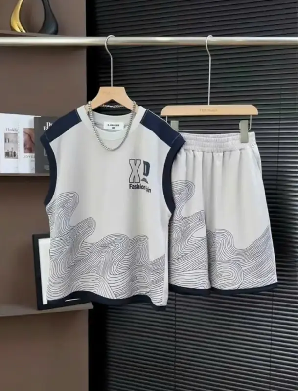 Bộ quần áo ba lỗ trẻ em mùa hè cho bé trai bé gái. chất cotton mềm mịn thoáng mát thấm mồ hôi, phong cách năng động. dành cho bé 14-48kg. set bộ cho bé, sét bộ bé trai bé gái bộ  labubu  cho  bé  trai set  bộ  hàn  quốc  cho  bé  trai 5