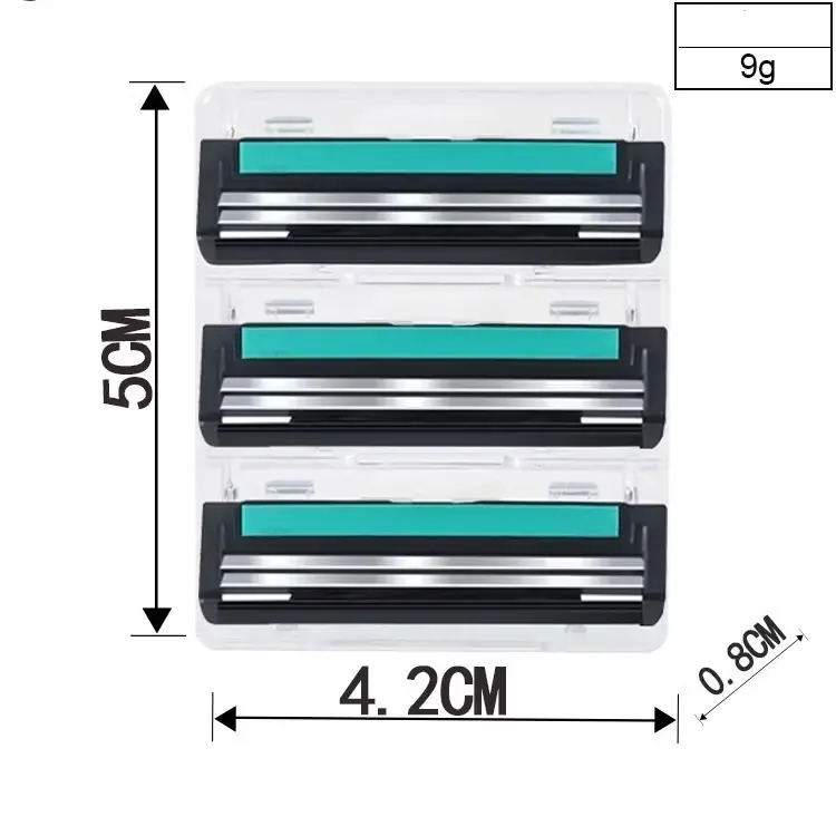 ￼Set dao cạo râu và 36 lưỡi dao kép chính hiệu Luxury, tặng kèm tuýp kem cạo râu, giúp bạn cạo không đau, sảng khoái 7