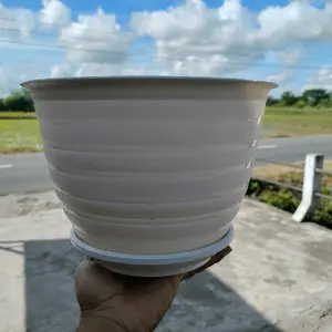 1 SET POT TAWON 25 CM + TATAKAN (SEPAKET)