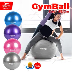 SPEEDS Gymball fitness 85 cm / Bola Gym / Bola yoga alat olahraga (Bonus Pompa) Original Impor 019-16