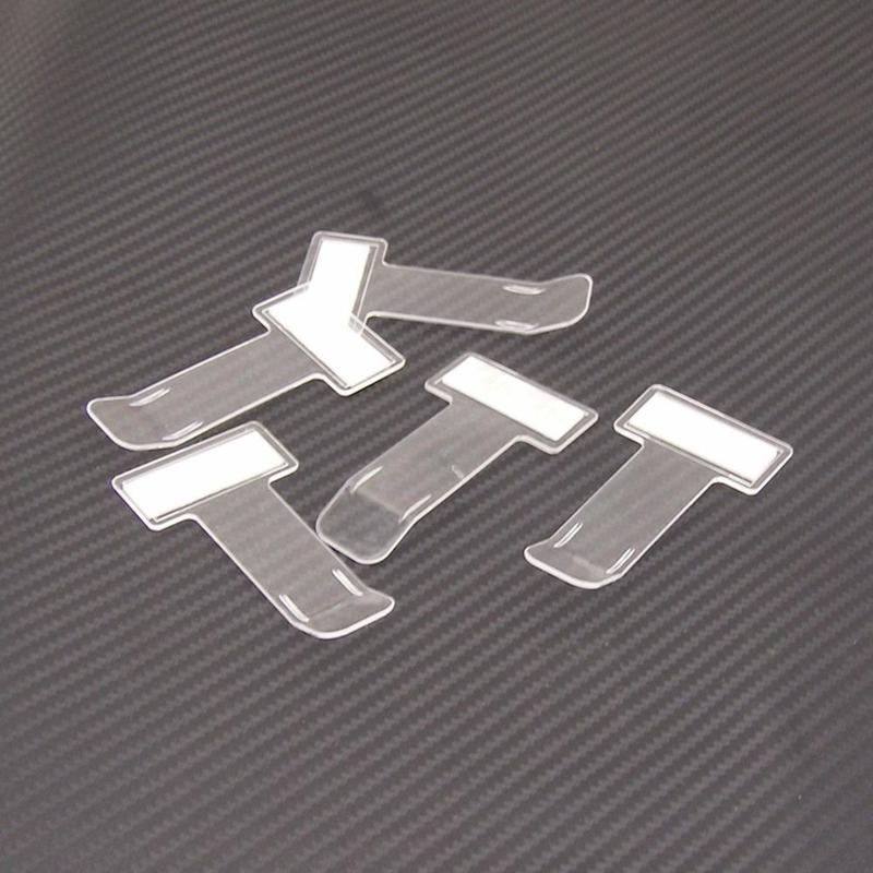 sanjiao New Plastic Ticket Permit Holder Window Kit Practical Card Holder Stickers Clear Windscreen Car Vehicle Parking Car Accessories 2