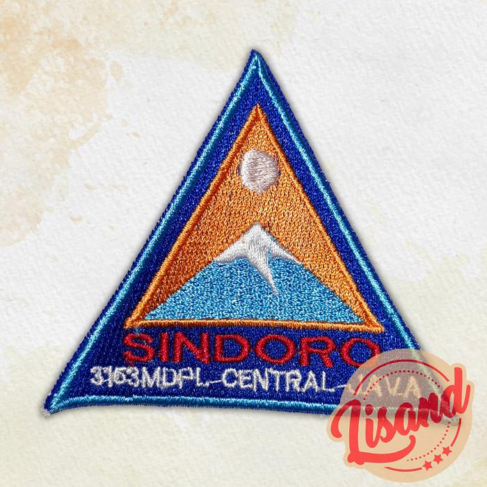 Gambar Patch Emblem Bordir Gunung Sindoro dari Lisand Kota Bogor Tokopedia