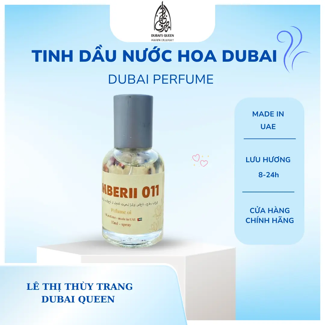 Tinh Dầu Nước Hoa Amberii
