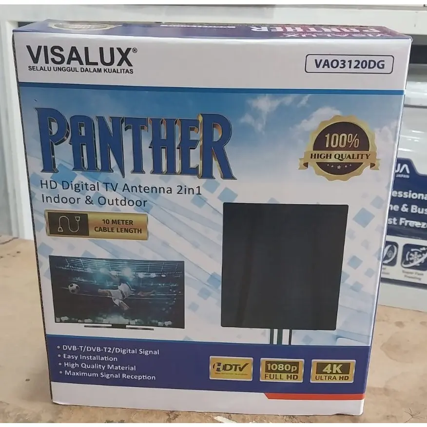 ANTENA TV DIGITAL 2IN1 OUTDOOR & INDOOR VISALUX VAO3120DG SMART CHIP