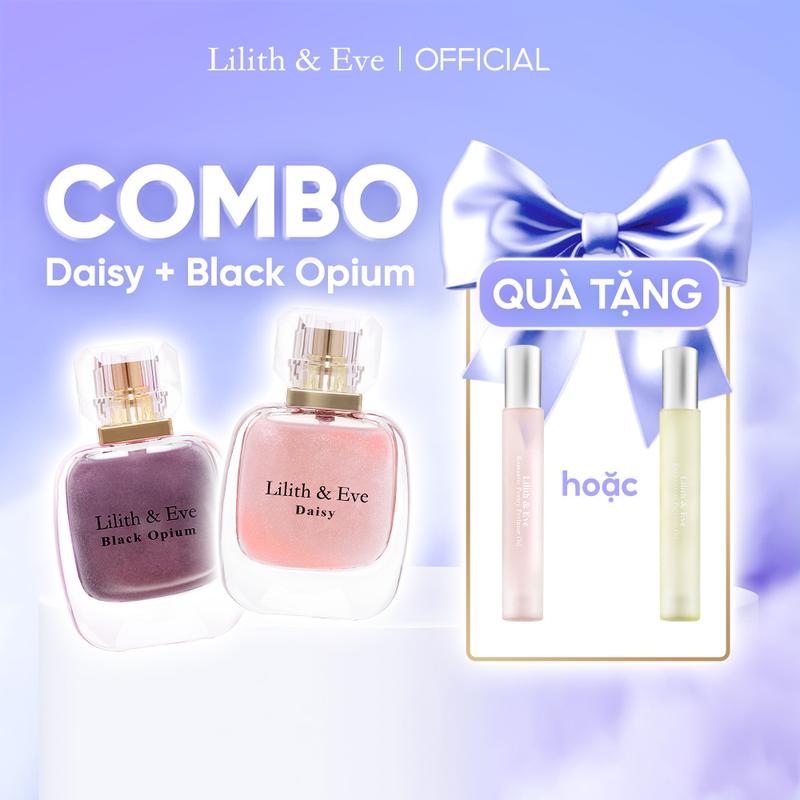 [Chỉ dành cho livestream] Combo nước hoa Lilith and Eve Black Opium và Daisy  + Tặng tinh dầu nước hoa