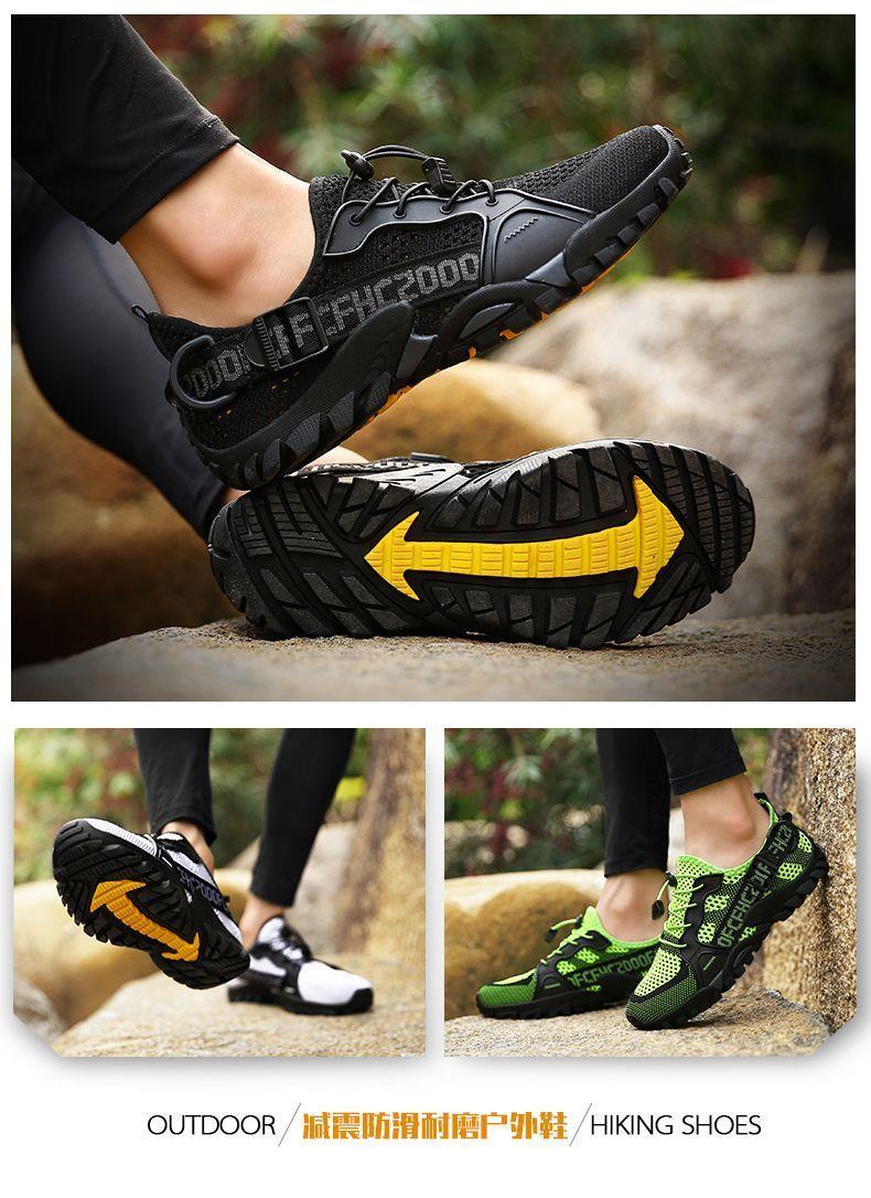 Product Introduction of [1171 People Collection] Outdoor Casual Shoes Upstream Shoes Men's Breathable Hiking Shoes Summer Fishing Shoes Riding Mesh Surface Lightweight Quick-Drying Wading Shoes 4