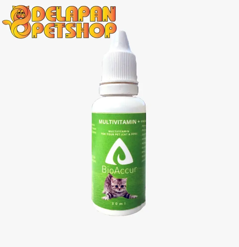 BioAccur Multivitamin+ 30 ml untuk Kucing & Anjing 1